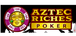 AztecRichesPoker.com Logo Deposit Bonus & Review