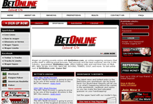 BetOnline Screen Shot Sign Up Bonus Code