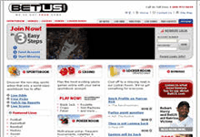 betus.com screenshot Deposit Bonus & Review