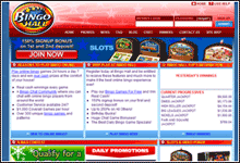 BingoHall.com screenshot Deposit Bonus & Review
