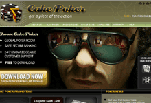 CakerPoker.com screenshot Deposit Bonus & Review
