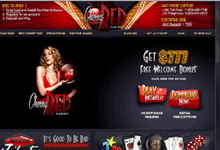 CherryRedCasino.com screen shot Deposit Bonus & Review
