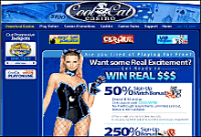 CoolCatCasino.com screen shot Deposit Bonus & Review