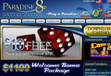 Paradise8 Online Casino Bonuses
