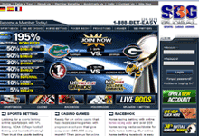 SBGglobal.com screen shot Deposit Bonus & Review