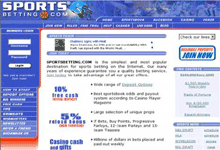 Sportsbetting.com screenshot Deposit Bonus & Review