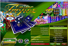 CasinoTropez.com screen shot Deposit Bonus & Review